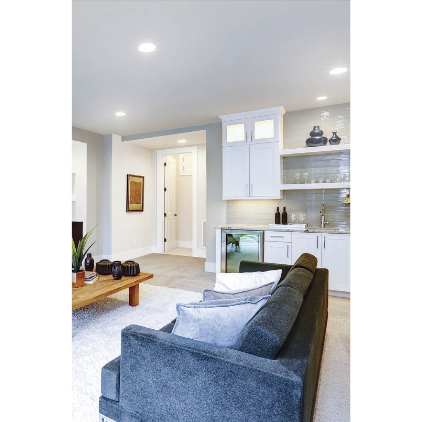 Luminario LED empotrable 12 W 6500 K, redondo, VOLTECK BASIC | EMP-102LB | 25088