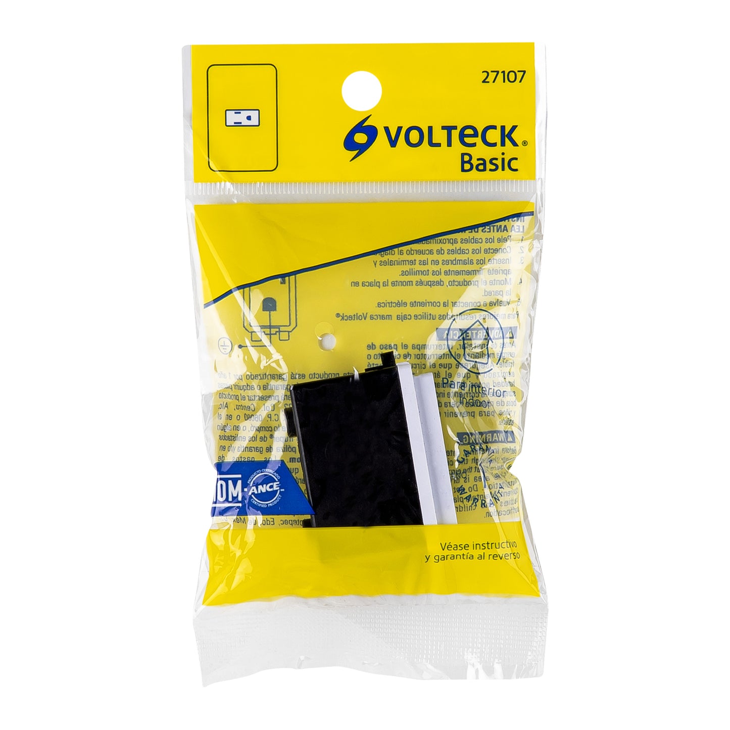Contacto 2 polos + tierra, Volteck Basic | COA-B | 27107