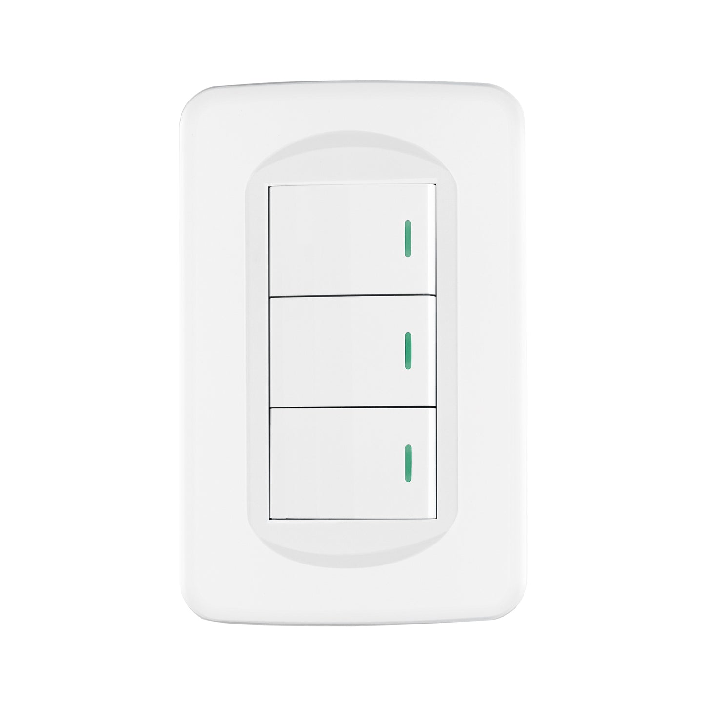 Placa armada 3 interruptores 1 módulo, Toledo, BASIC | PA-APTR-TB | 29054