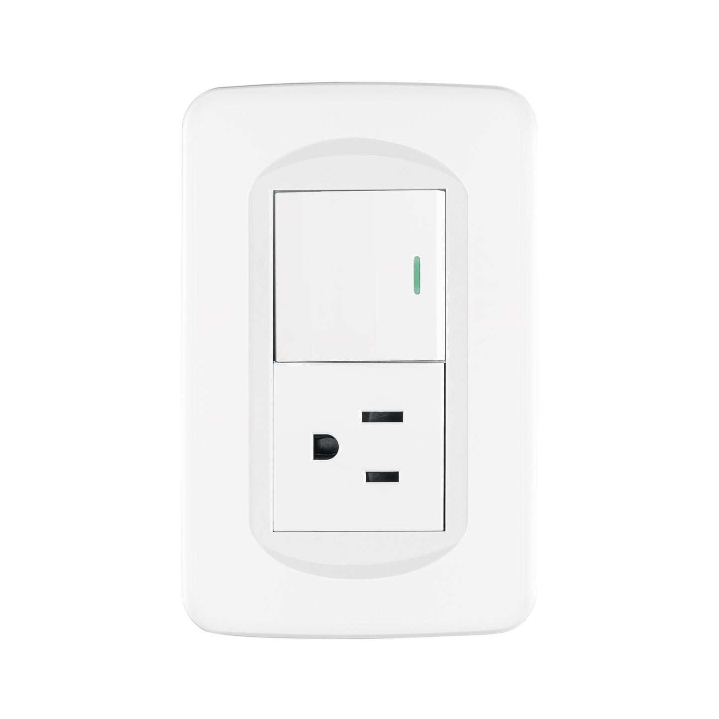 Placa armada interruptor y contacto 1.5 módulos, Toledo | PA-APCO15-TB | 29058