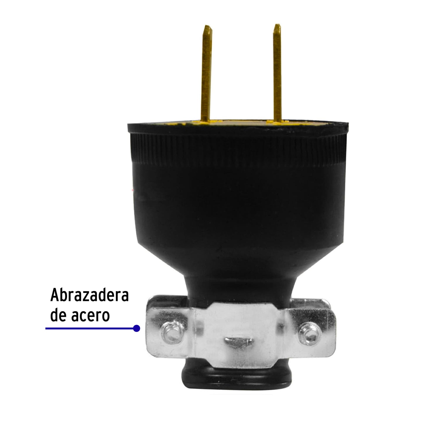 Clavija industrial reforzada polarizada, Volteck | CLR-S | 46201