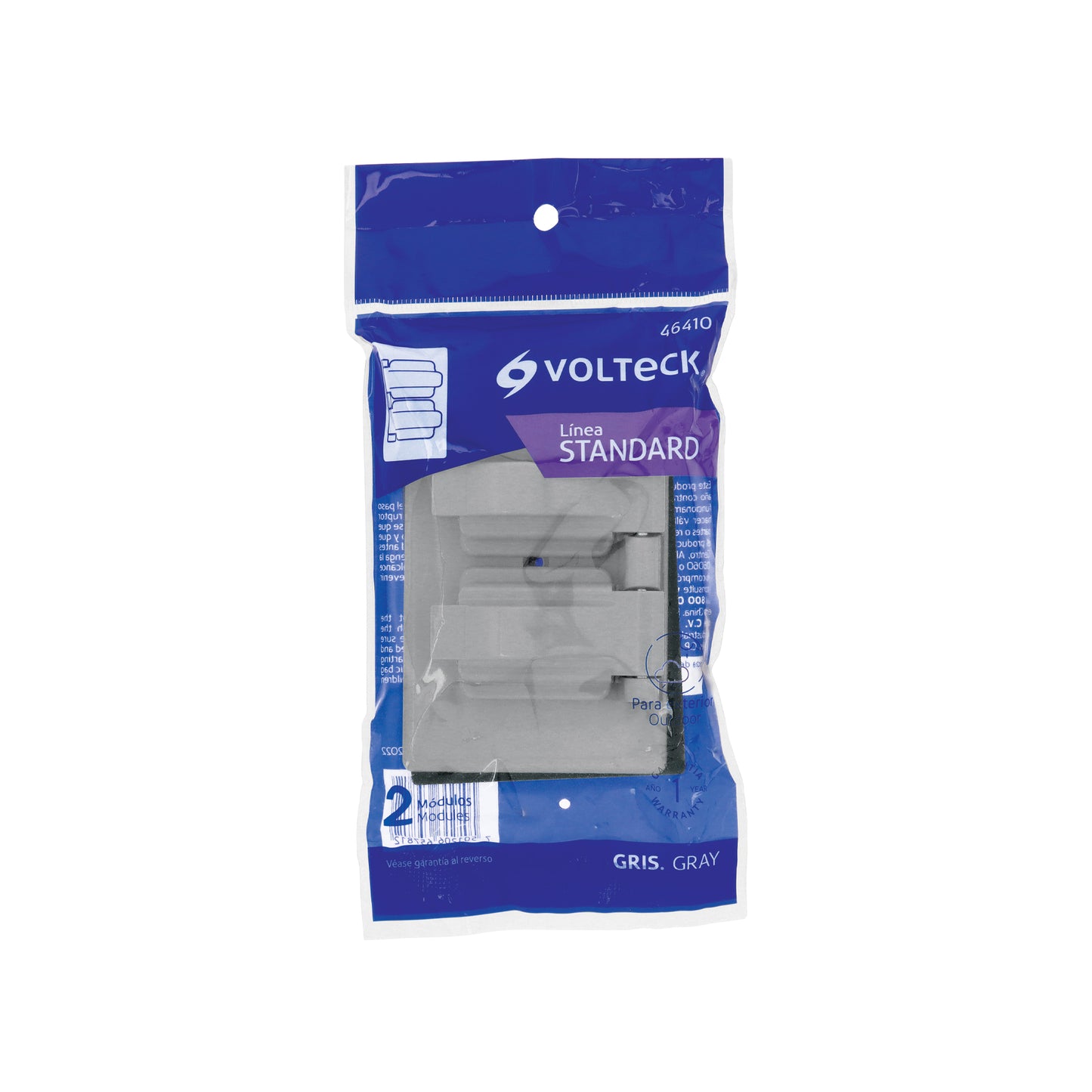 Placa dúplex de policarbonato para intemperie,línea Standard | PPIN-DOS | 46410