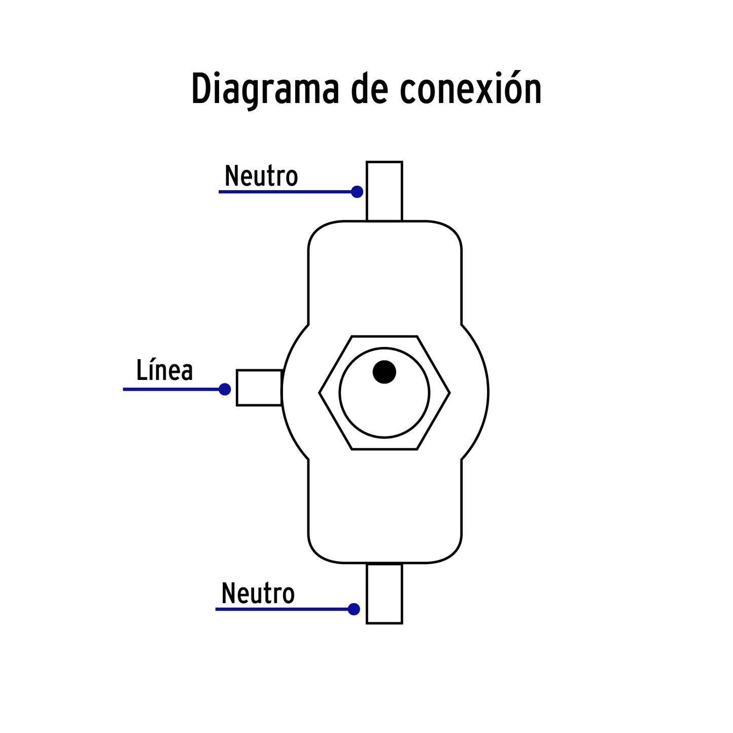 Interruptor de palanca, 3 tornillos, Volteck | APAL-3 | 46443