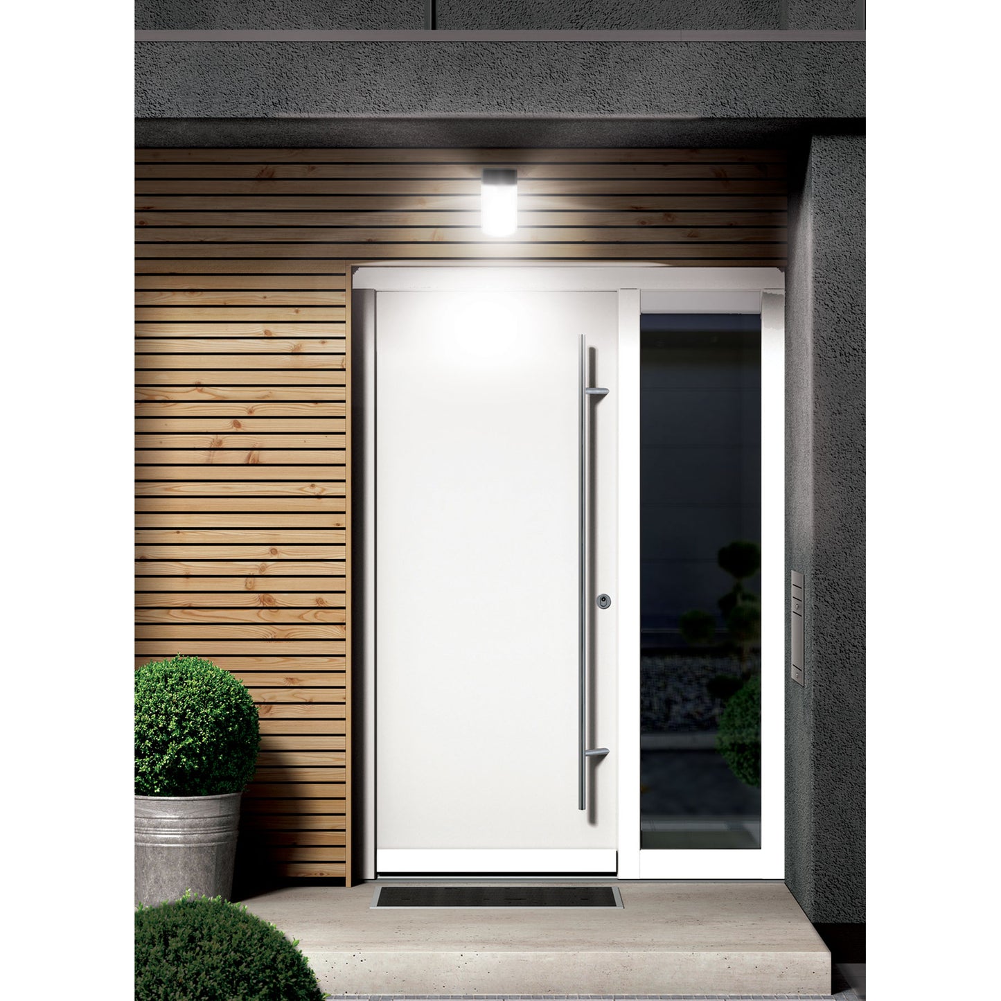 Arbotante de pared tipo globo, lámpara no incluida, Volteck | ARB-001S | 47286