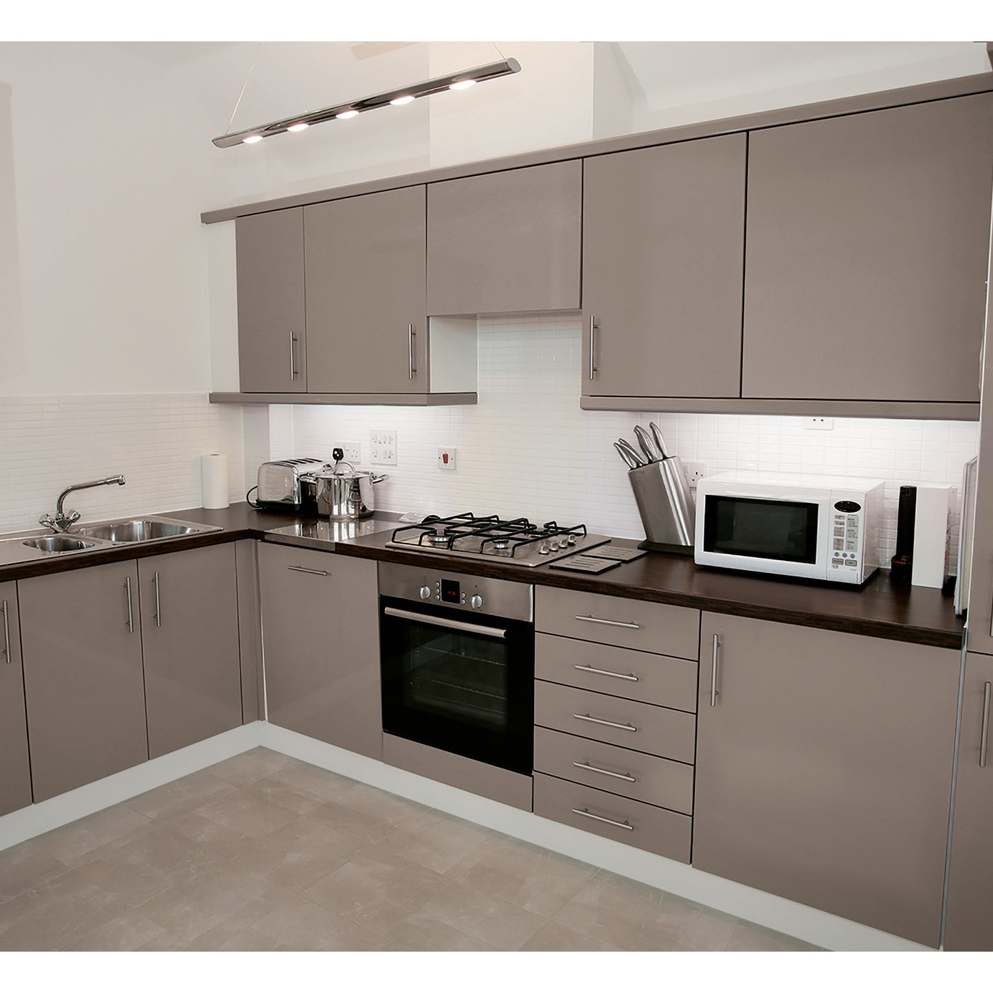 Luminario lineal ultra delgado de LED 6 W para gabinete | GAB-001L | 47324