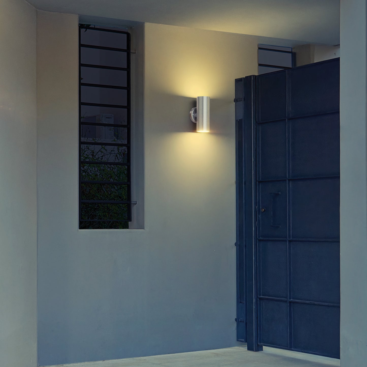 Arbotante satín de LED 10 W de acento 2 spots luz cálida | ARB-201L | 48009