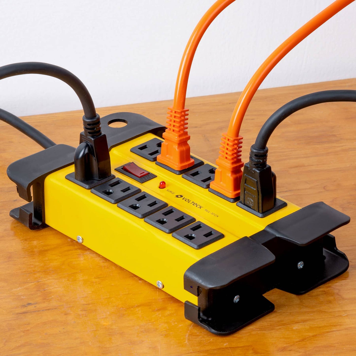 Multicontacto 14 AWG industrial supresor picos 10 entradas | MUL-1012X | 48190