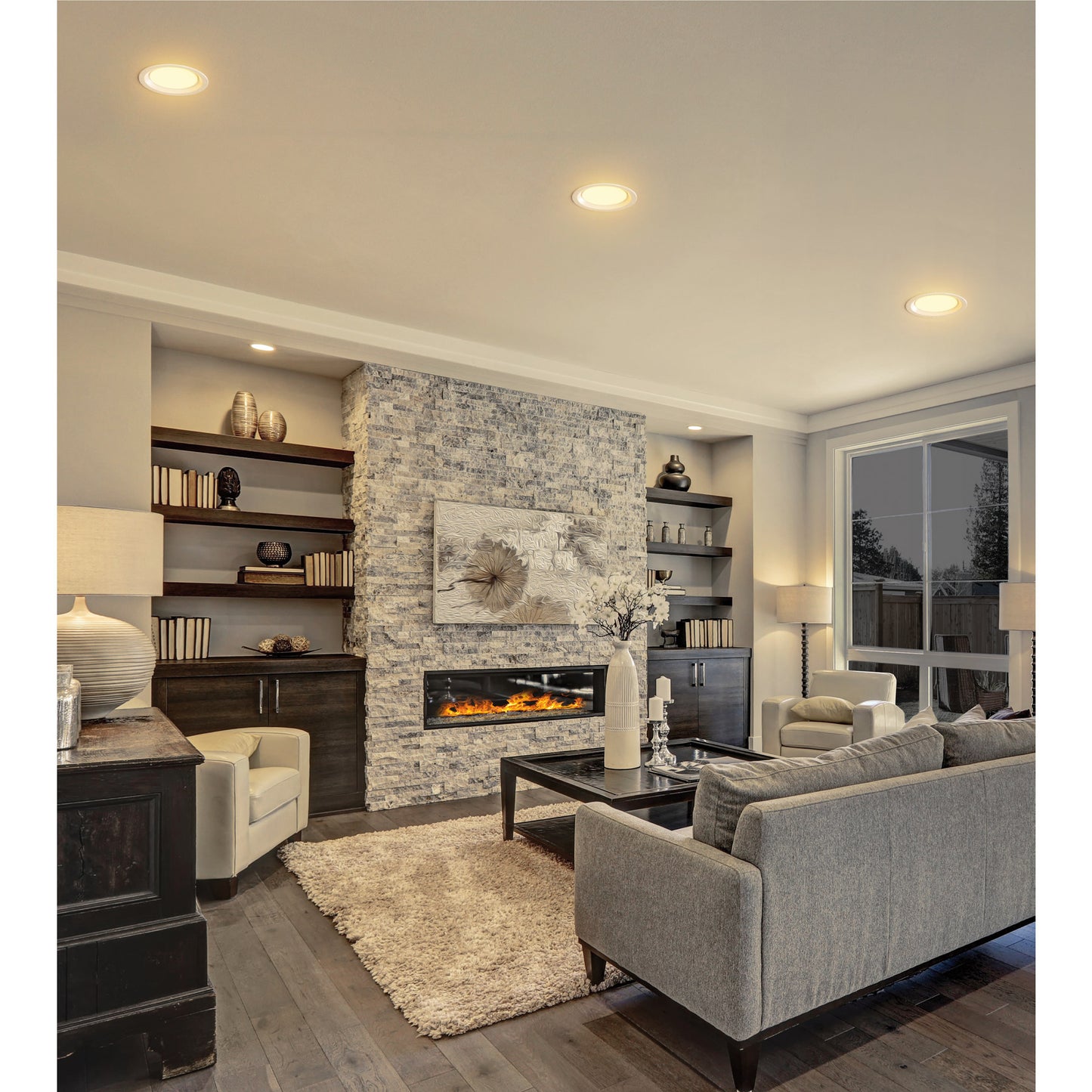 Luminario LED empotrable 6 W 6500 K, redondo, VOLTECK | EMP-101L | 48347