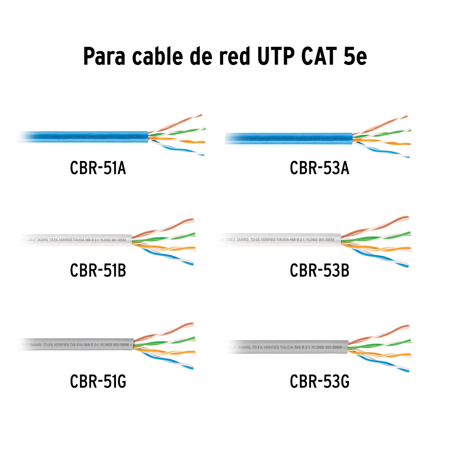 Plug RJ45 CAT5E, Bolsa con 20 piezas, VOLTECK | CBR-5P | 49406
