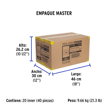 Reflector LED para exteriores 20W 6500K, VOLTECK BASIC | REF-401L | 22041