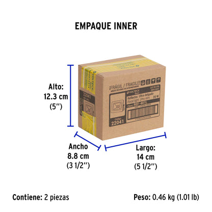 Reflector LED para exteriores 20W 6500K, VOLTECK BASIC | REF-401L | 22041