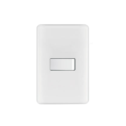 Placa armada con 1 interruptor de 3 vías, Volteck Basic | PA-APSE-EB | 25084