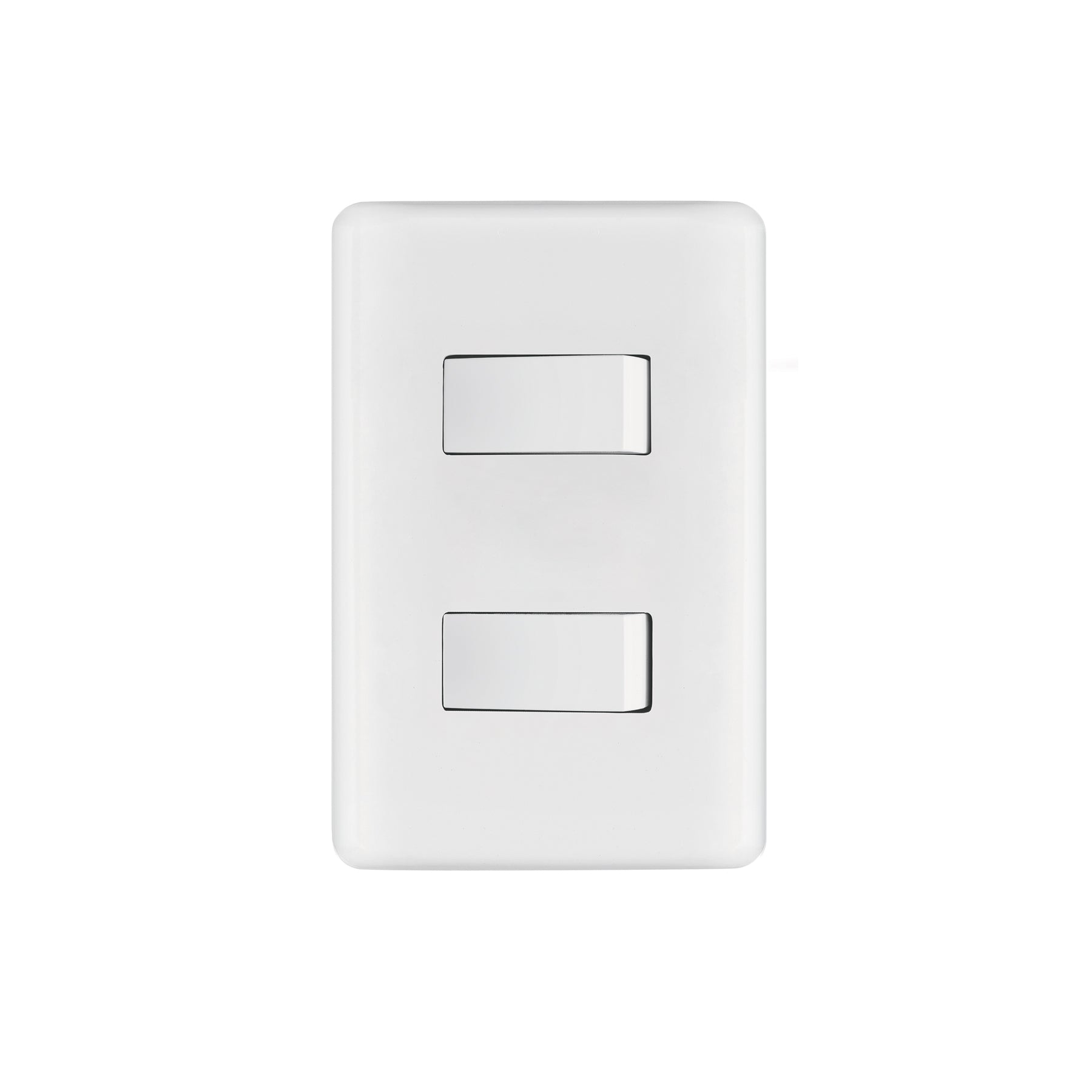 Placa armada 1 interruptor sencillo + 1 de 3 vías, Basic | PA-APDO-EB | 25085