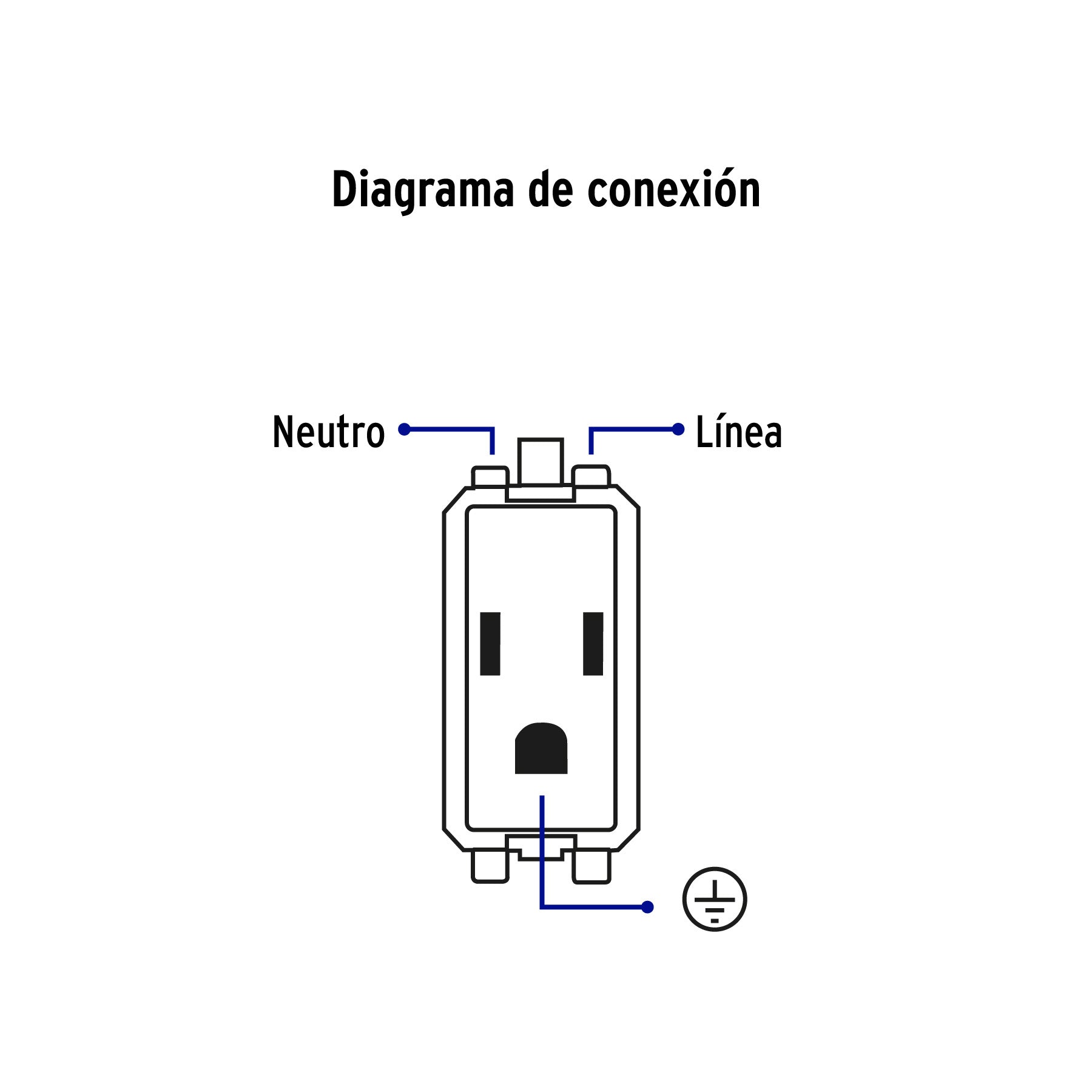 Placa armada 3 contactos aterrizados, marfil, Volteck | PA-COTR-BI | 26636
