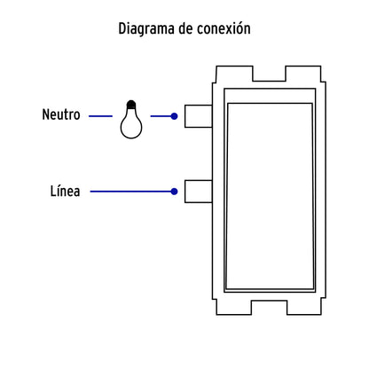 Interruptor sencillo, Volteck Basic | APSE-B | 27108