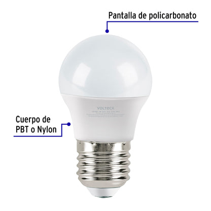 Pack de 4 lámparas LED A19 10 W (equiv. 75 W), luz cálida | LED-75CBX4 | 27211
