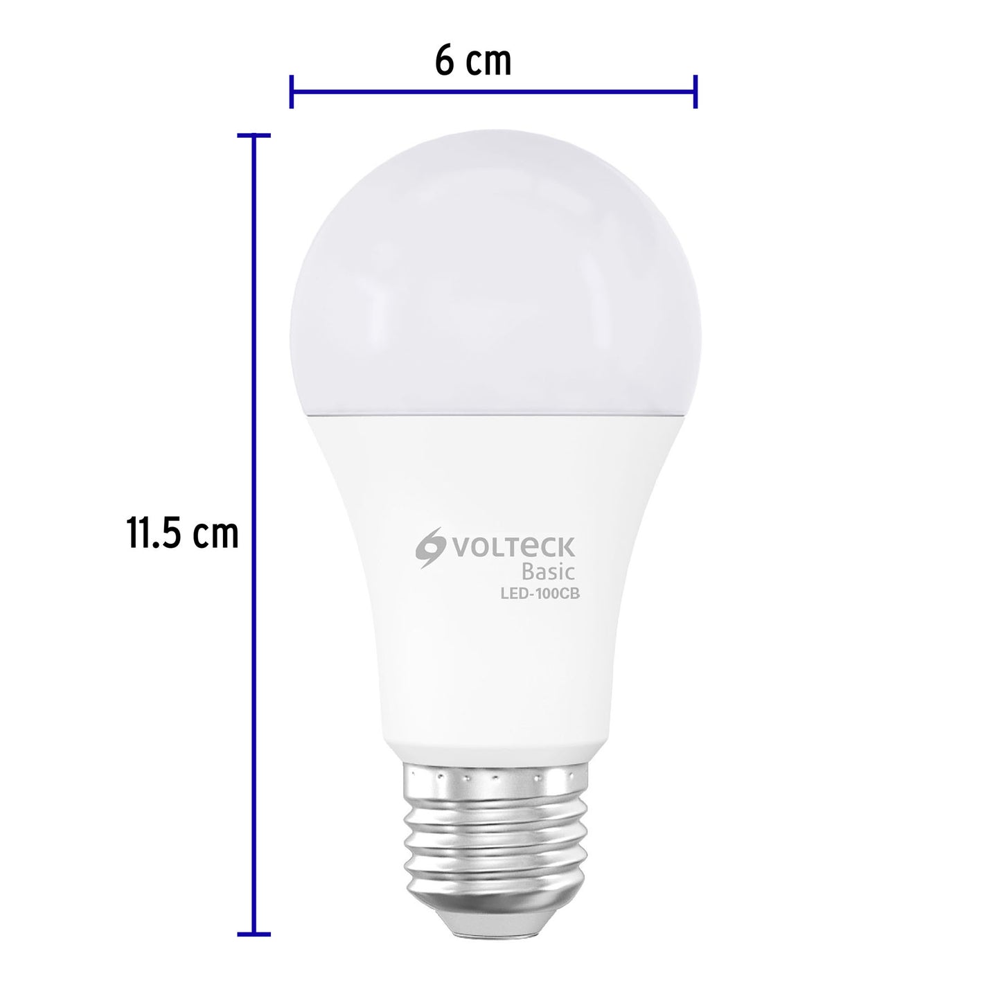 Lámpara LED A19 14 W (equiv. 75 W), luz cálida, caja, Basic | LED-100CB | 27214