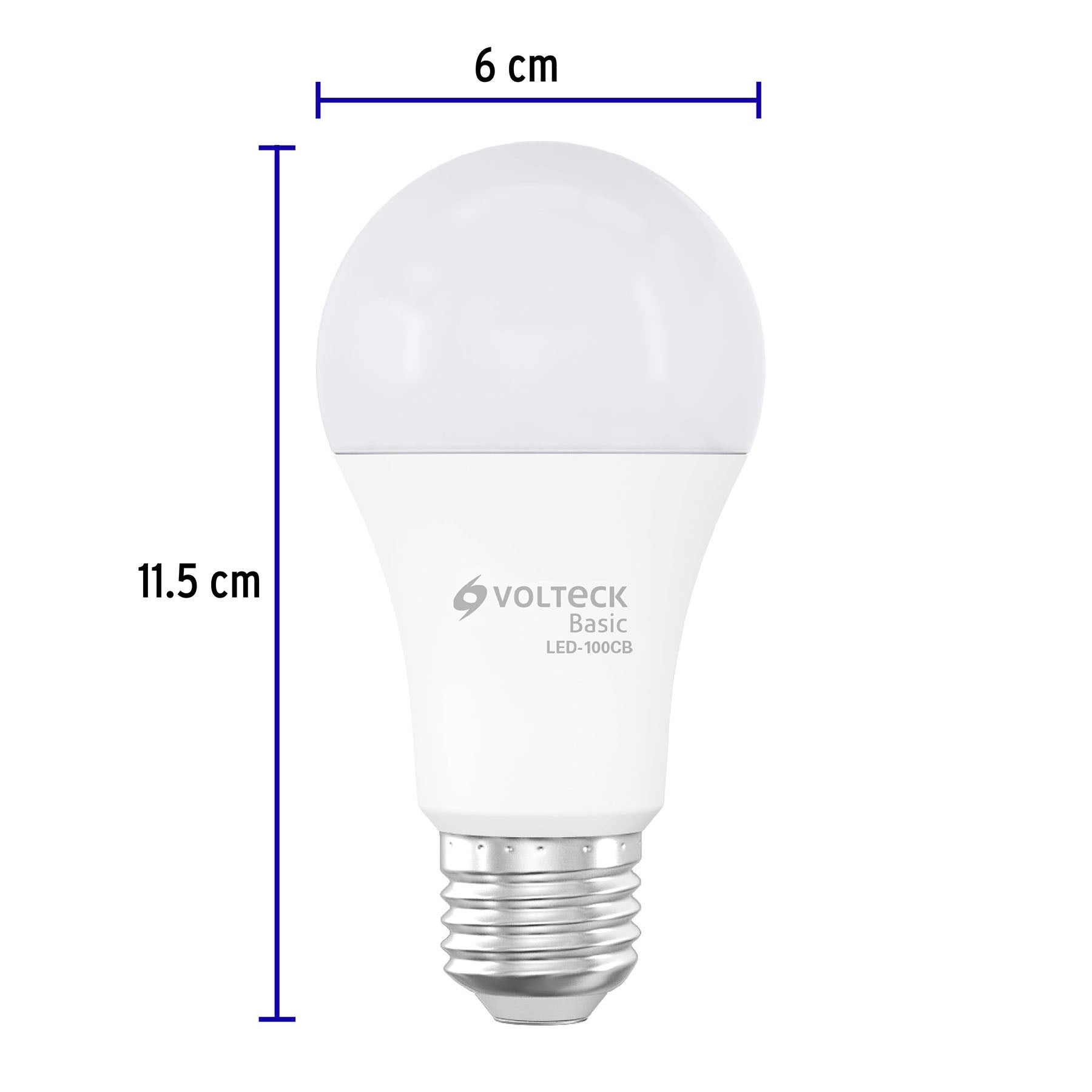 Lámpara LED A19 14 W (equiv. 75 W), luz cálida, caja, Basic | LED-100CB | 27214