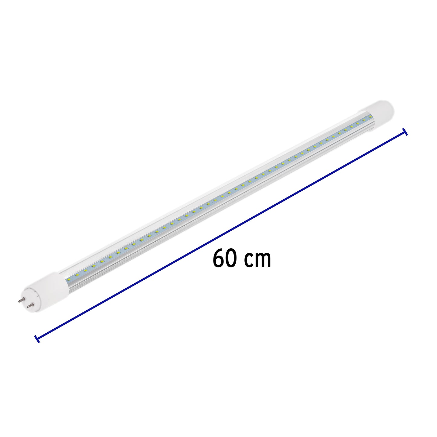 Tubo de LED T8 9 W base G13 pantalla de vidrio, Basic | LED-T809V | 28000