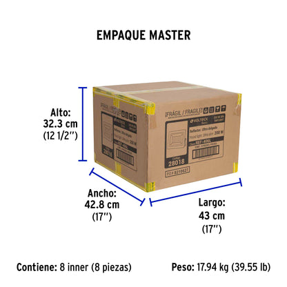 Reflector LED para exteriores 200W 6500K, VOLTECK BASIC | REF-406L | 28018