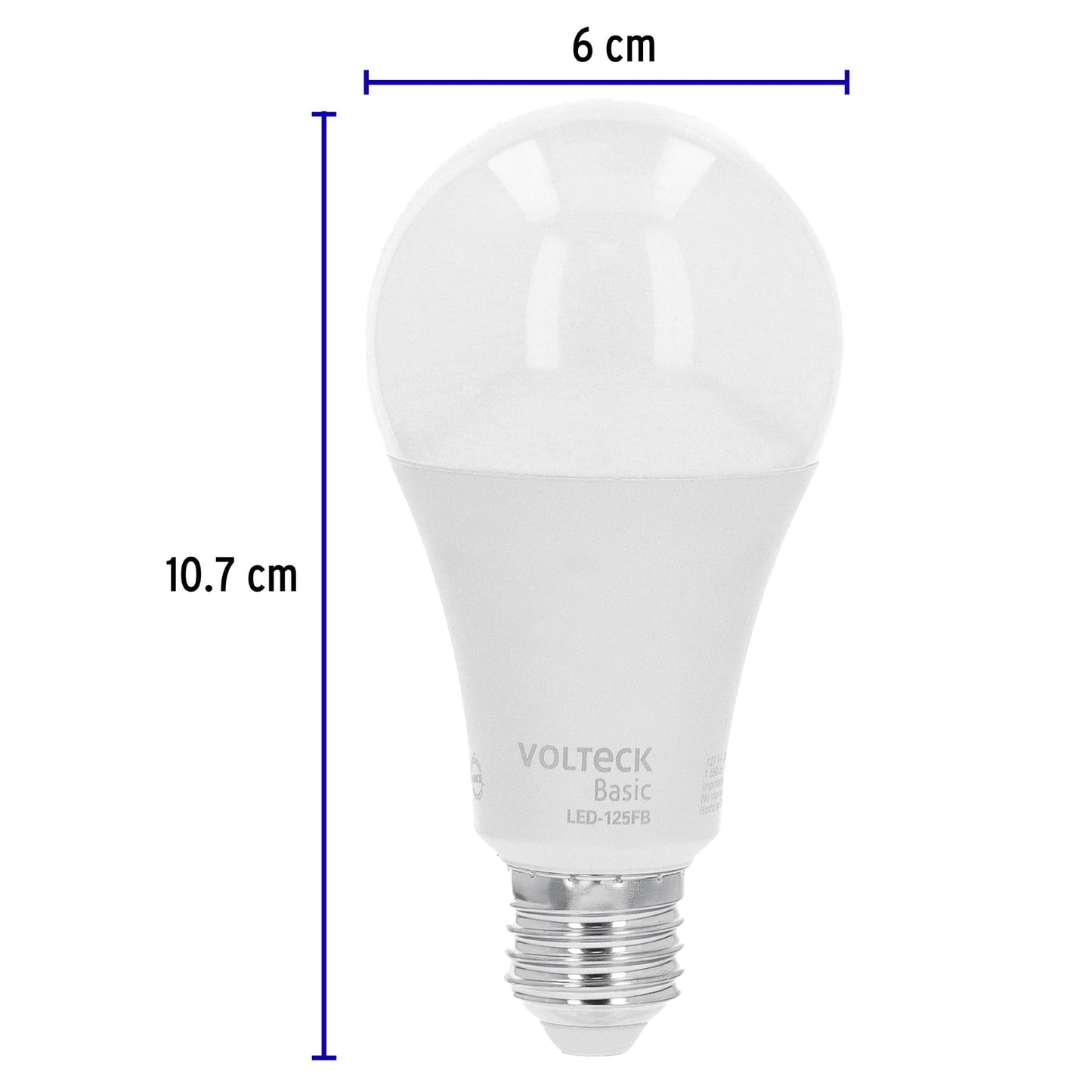 Lámpara LED A22 16 W (equiv. 100 W), luz de día, caja, Basic | LED-125FB | 28066