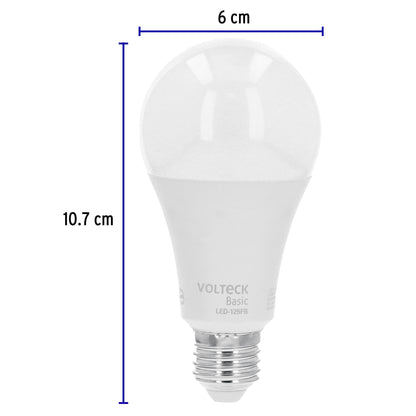 Lámpara LED A22 16 W (equiv. 100 W), luz de día, caja, Basic | LED-125FB | 28066