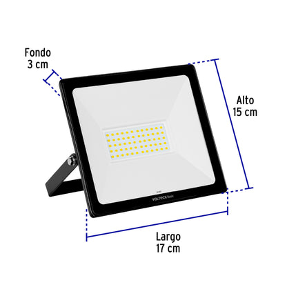 Reflector LED para exteriores 50W 3000K, VOLTECK BASIC | REF-403LC | 28092