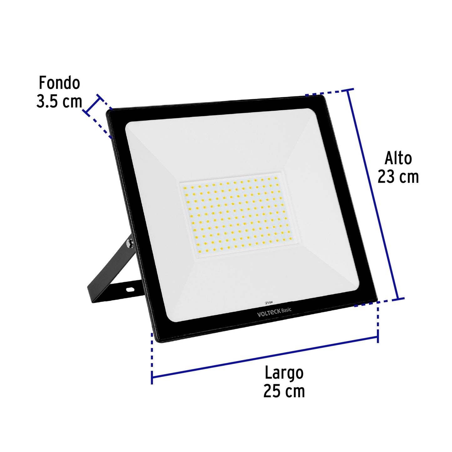 Reflector LED para exteriores 100W 3000K, VOLTECK BASIC | REF-404LC | 28093