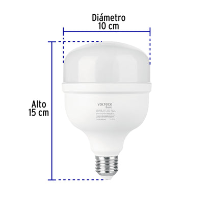 Lámpara LED alta potencia 25W (equiv. 250W) luz de día Basic | LED-250B | 28207
