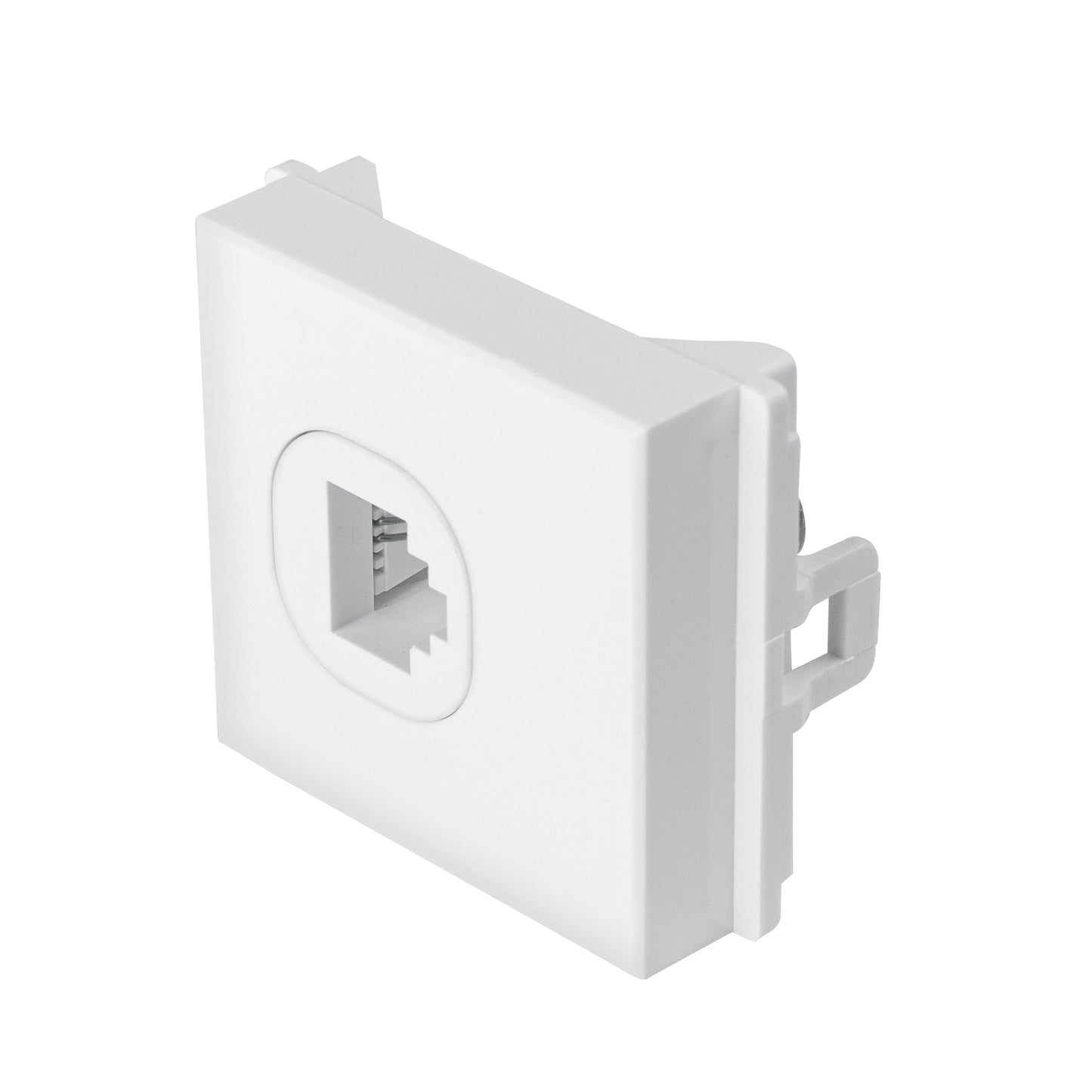 Toma de teléfono de 1.5 módulos, línea Toledo, BASIC | TE15-TB | 29049