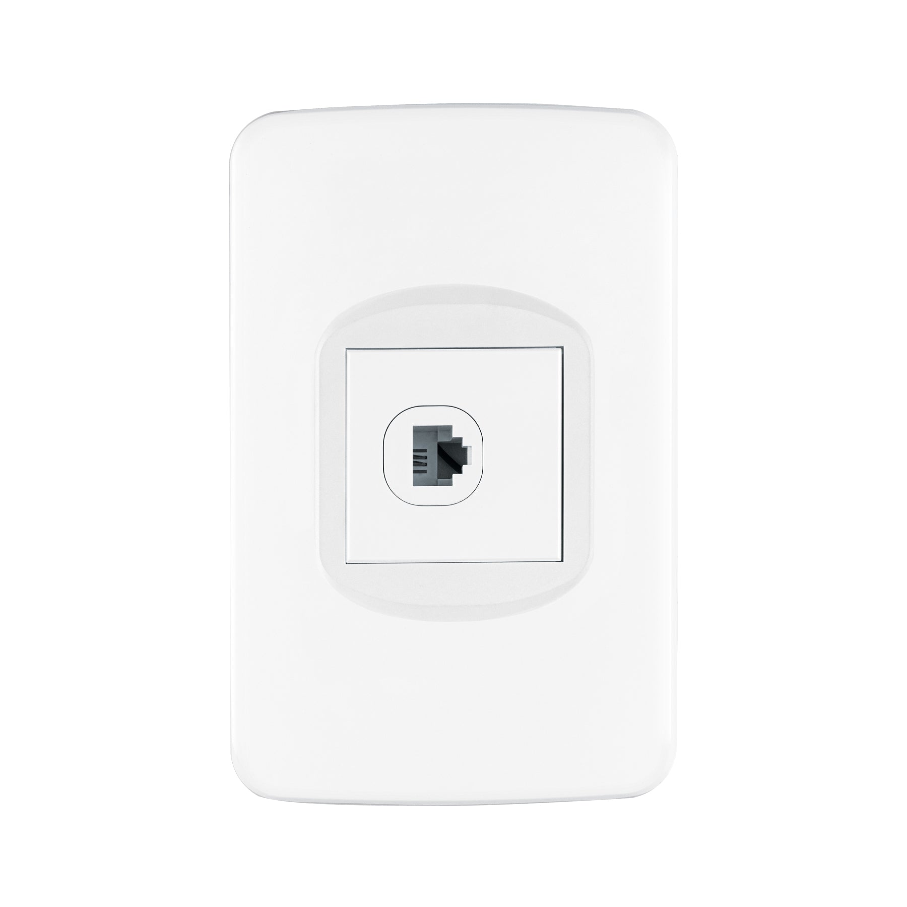 Placa armada 1 toma para teléfono 1.5 módulos, Toledo | PA-TE-TB | 29061