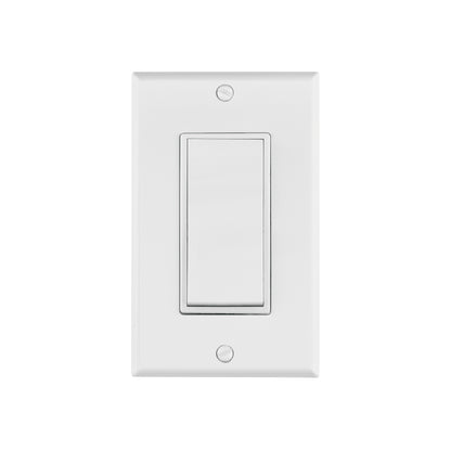 Placa armada con interruptor sencillo Classic, Volteck | PA-APSE-CLP | 40017