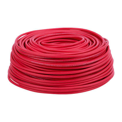 Rollo de 100 metros de cable THW CCA 12 AWG rojo, Basic | CCA-12R | 40214