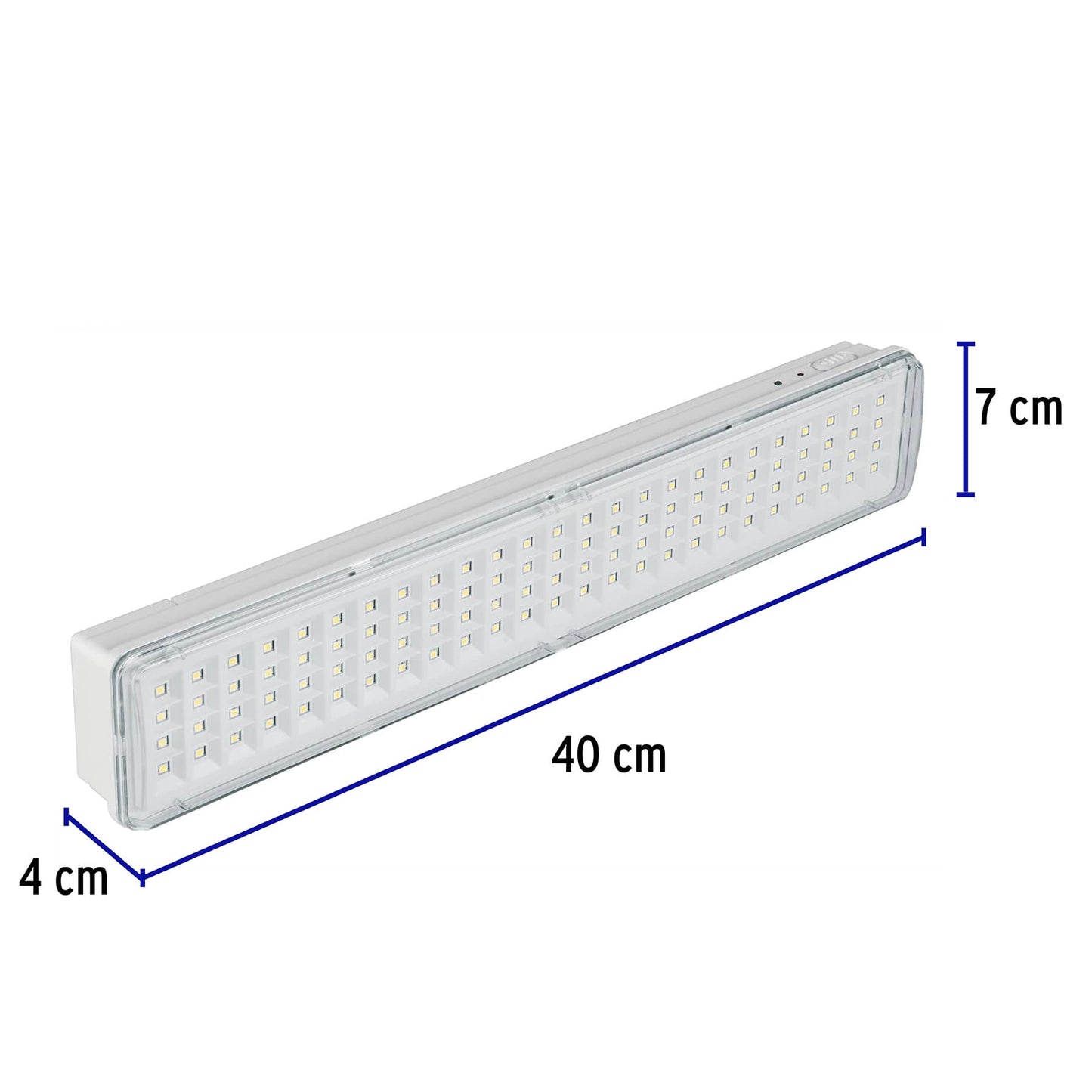 Lámpara de emergencia de 100 Leds 500 lm recargable, Volteck | LAE-100 | 43009