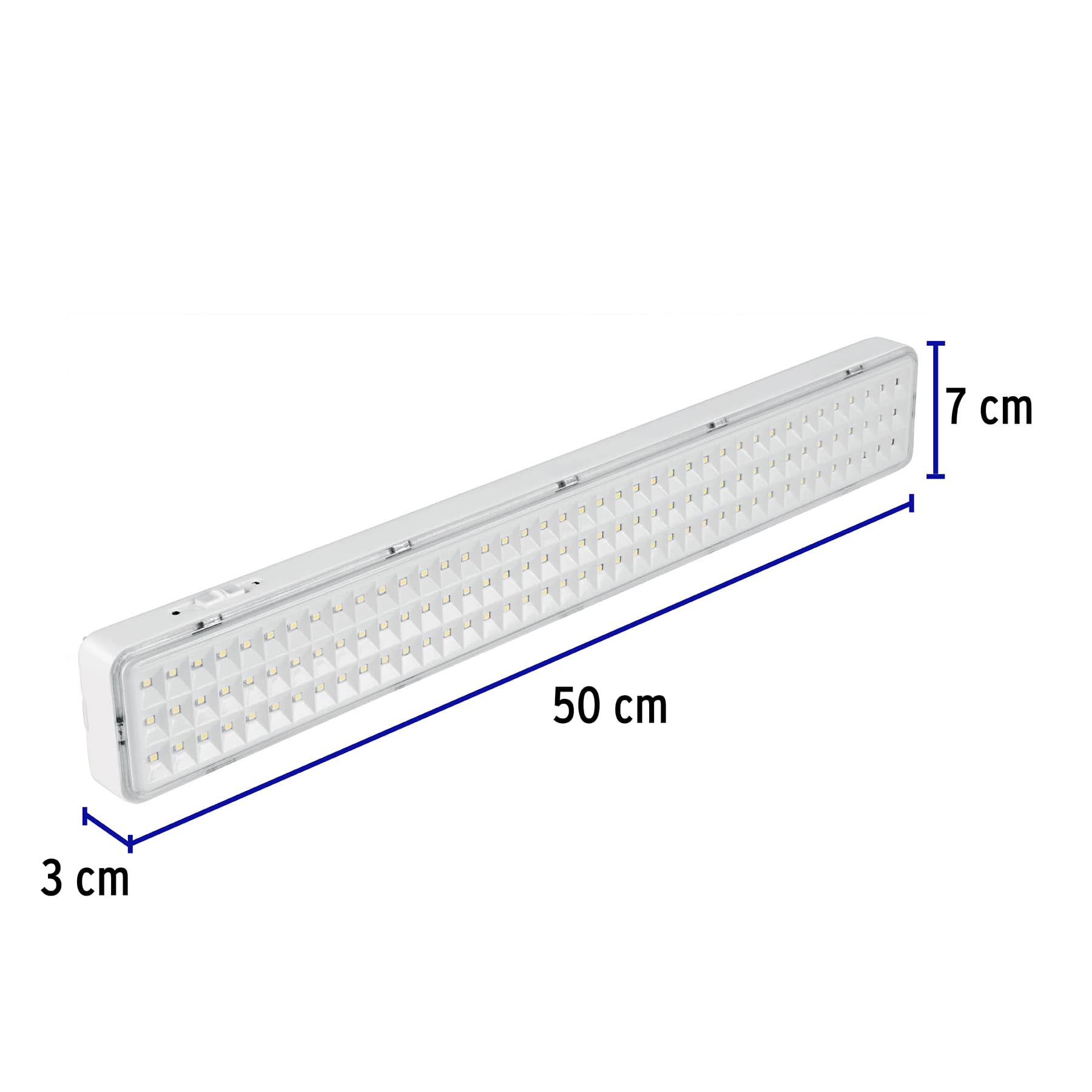 Lámpara de emergencia de 120 Leds 1000 lm recargable Volteck | LAE-120 | 43010