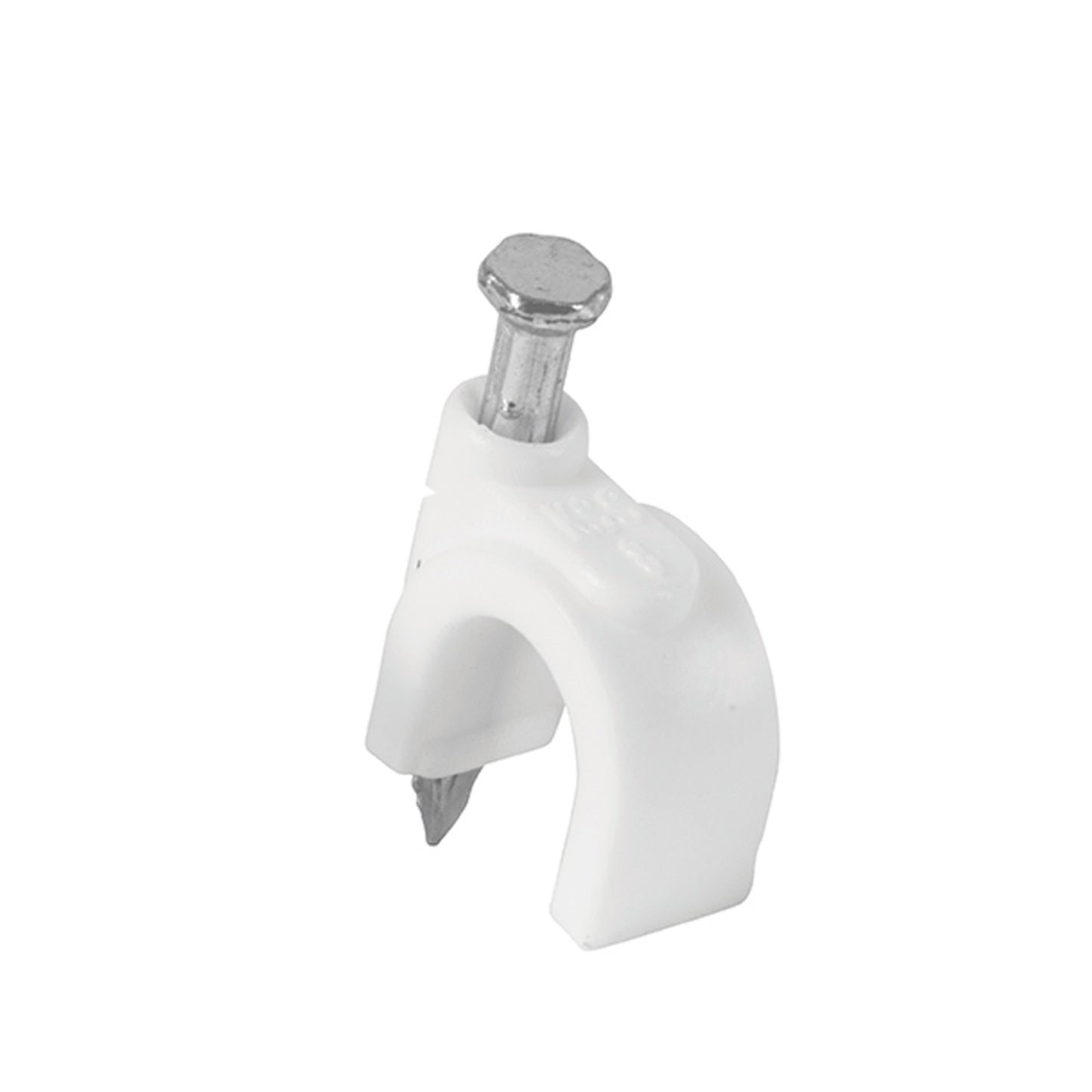 Bolsa con 500 grapas blancas de 10 mm para cable redondo | GCU-10BG | 43043