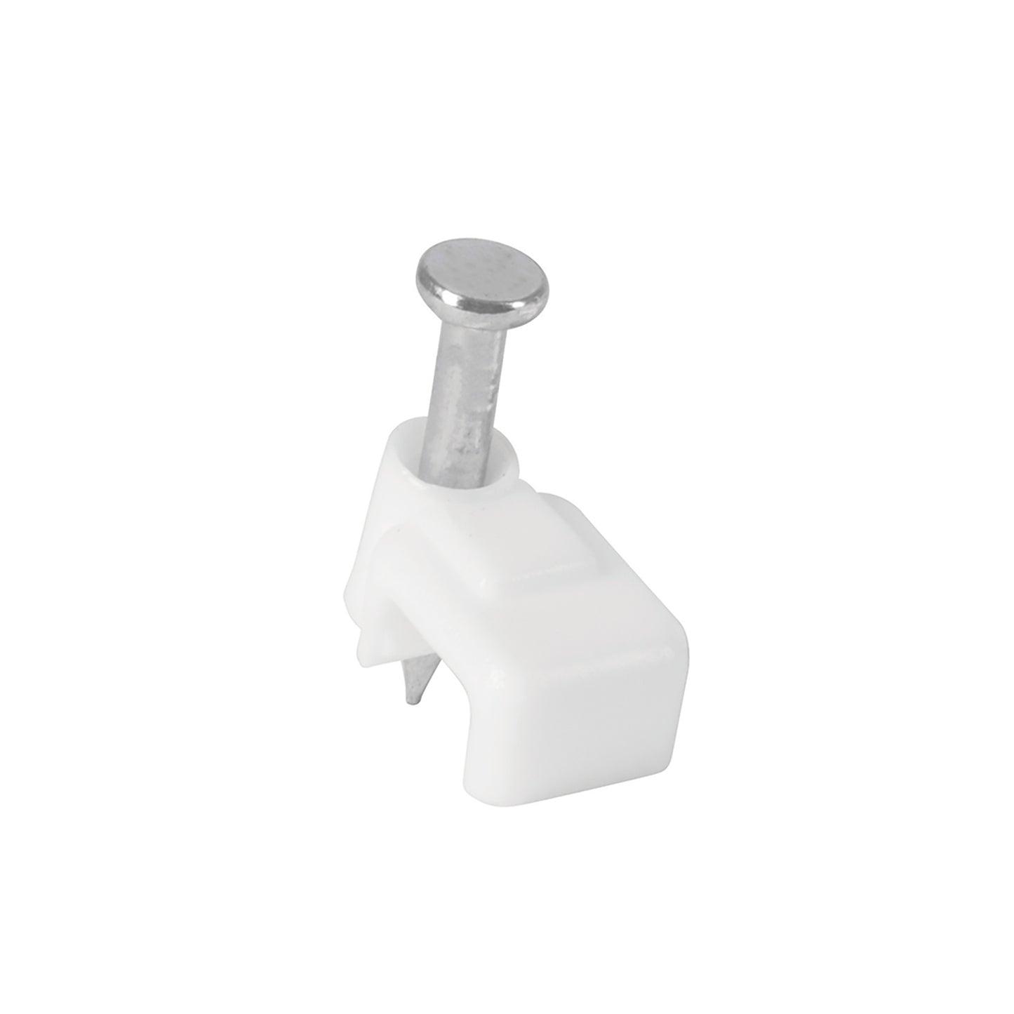 Bolsa con 500 grapas blancas de 3 X 6 mm para cable plano | GPL-5BG | 43044