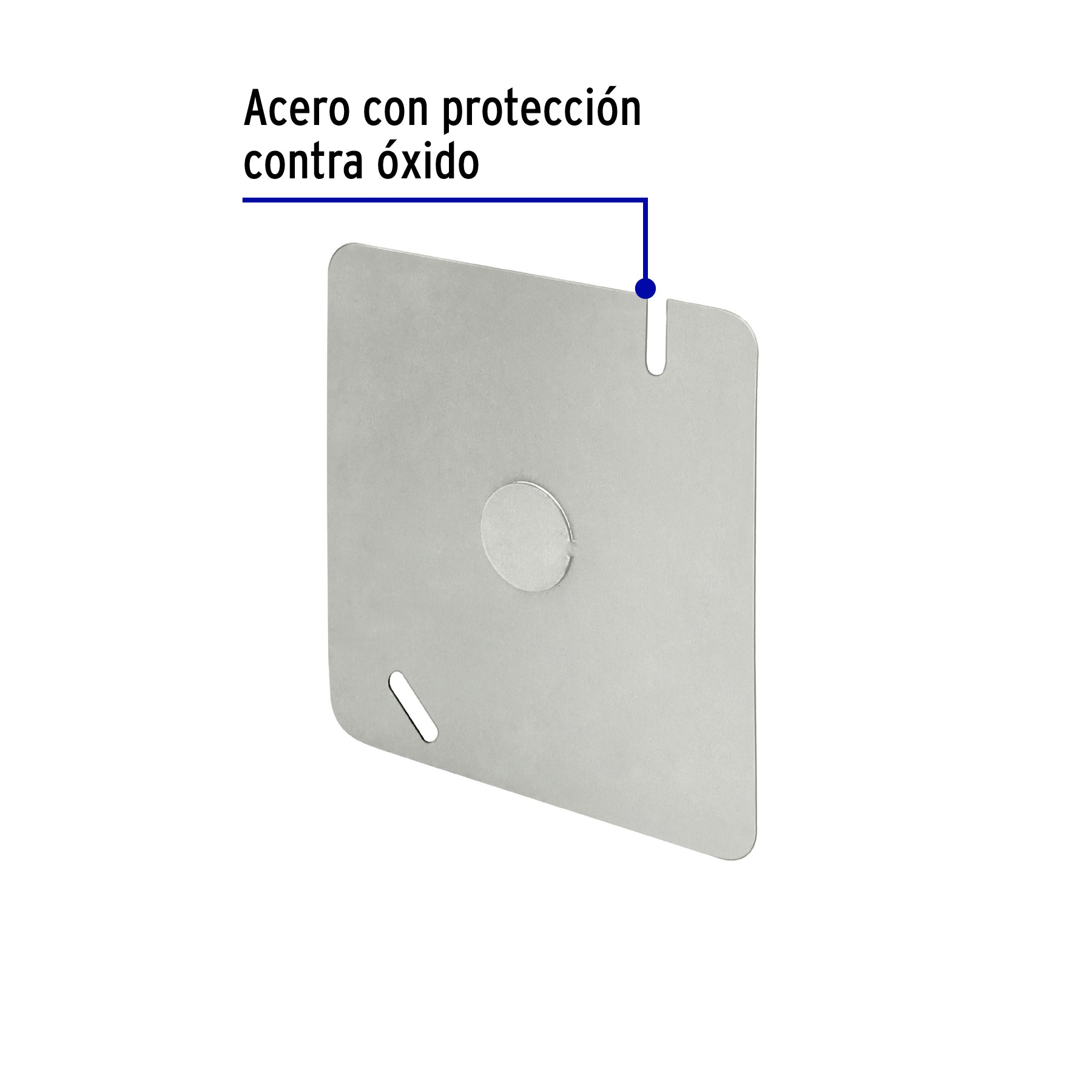 Tapa de 4' x 4' para caja cuadrada económica, Volteck | TACH-4X4 | 45009