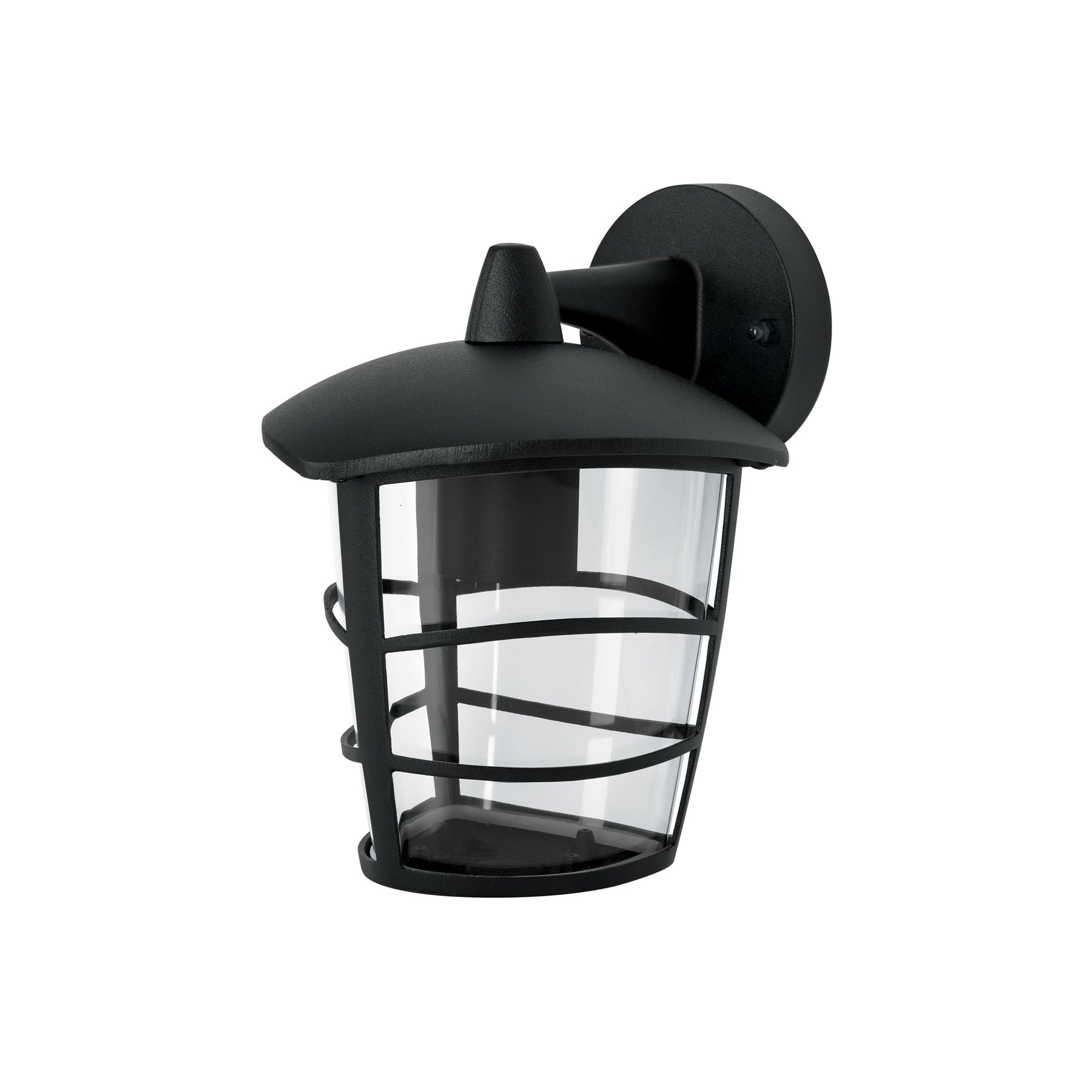 Arbotante tipo farol moderno suspendido p/exteriores, negro | ARB-107S | 45093