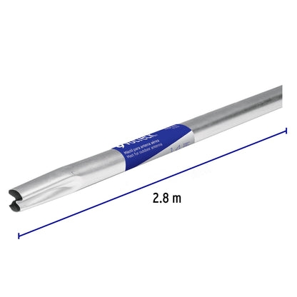 Mástil de 2.8 m para antena aérea, Volteck | MAST-280 | 45110