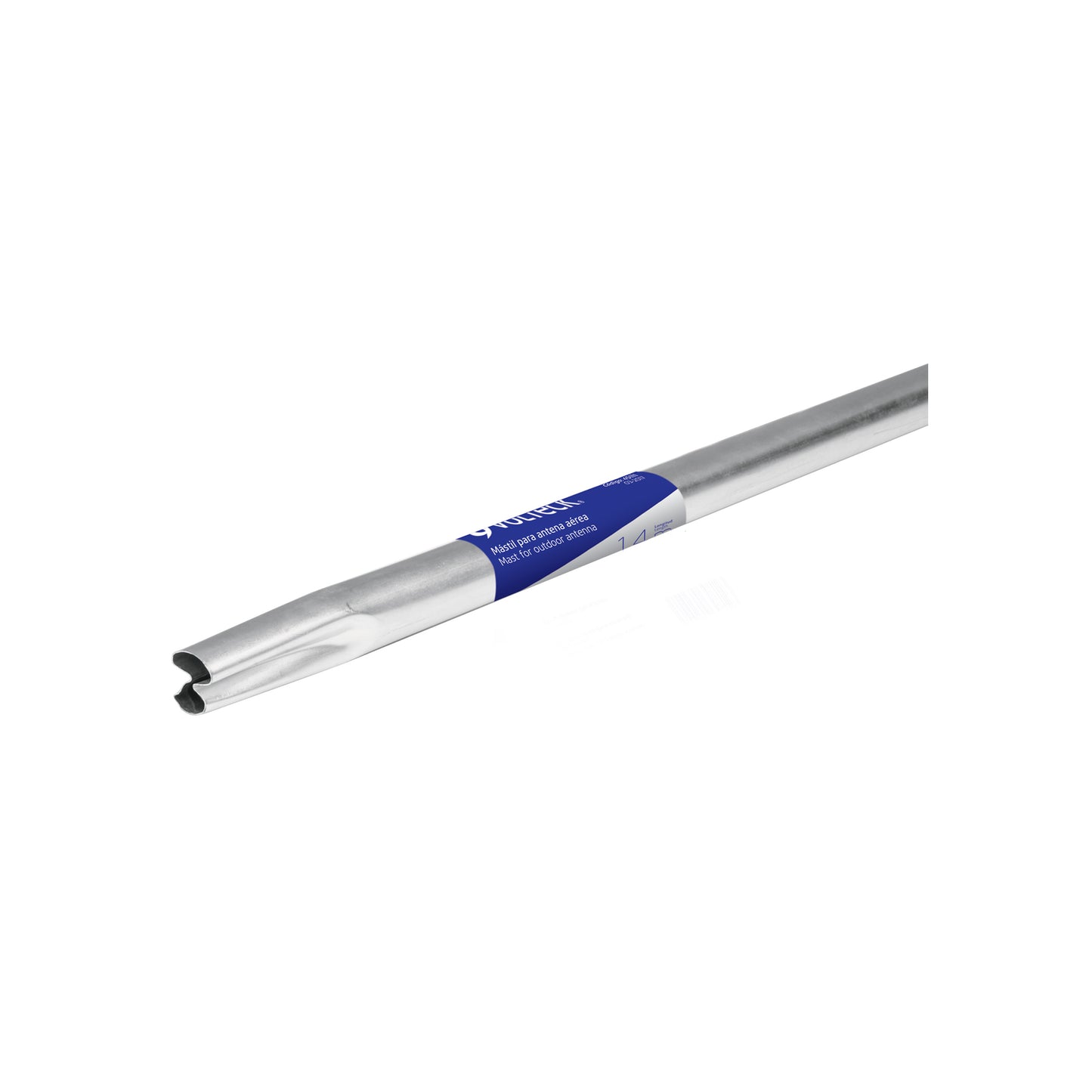 Mástil de 1.4 m para antena aérea, Volteck | MAST-140 | 45111