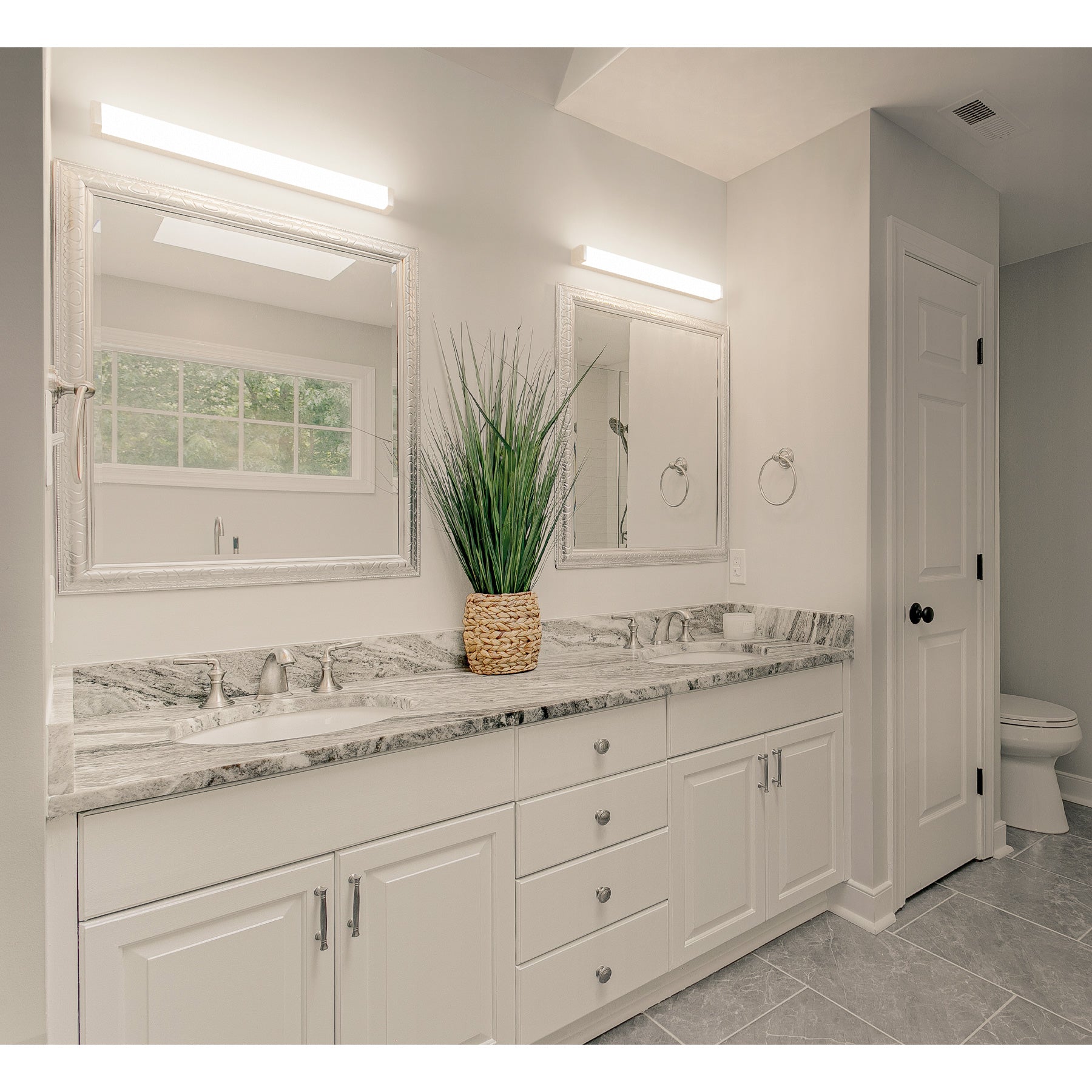 Luminario LED de pared para baño 10W 4000K, barra, VOLTECK | ARB-302L | 45218