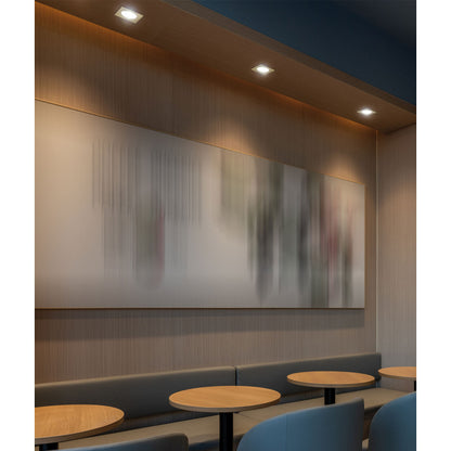 Luminario cuadrado blanco spot fijo, lámpara no incluida | EMP-110S | 45566