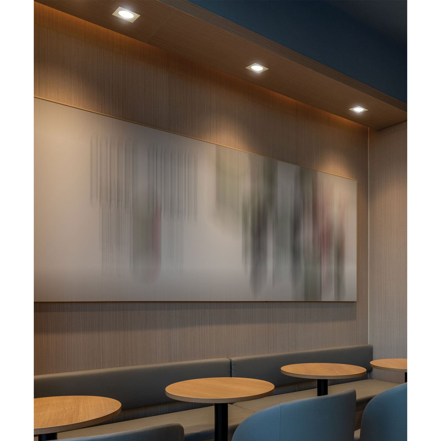 Luminario cuadrado negro spot fijo, lámpara no incluida | EMP-111S | 45567