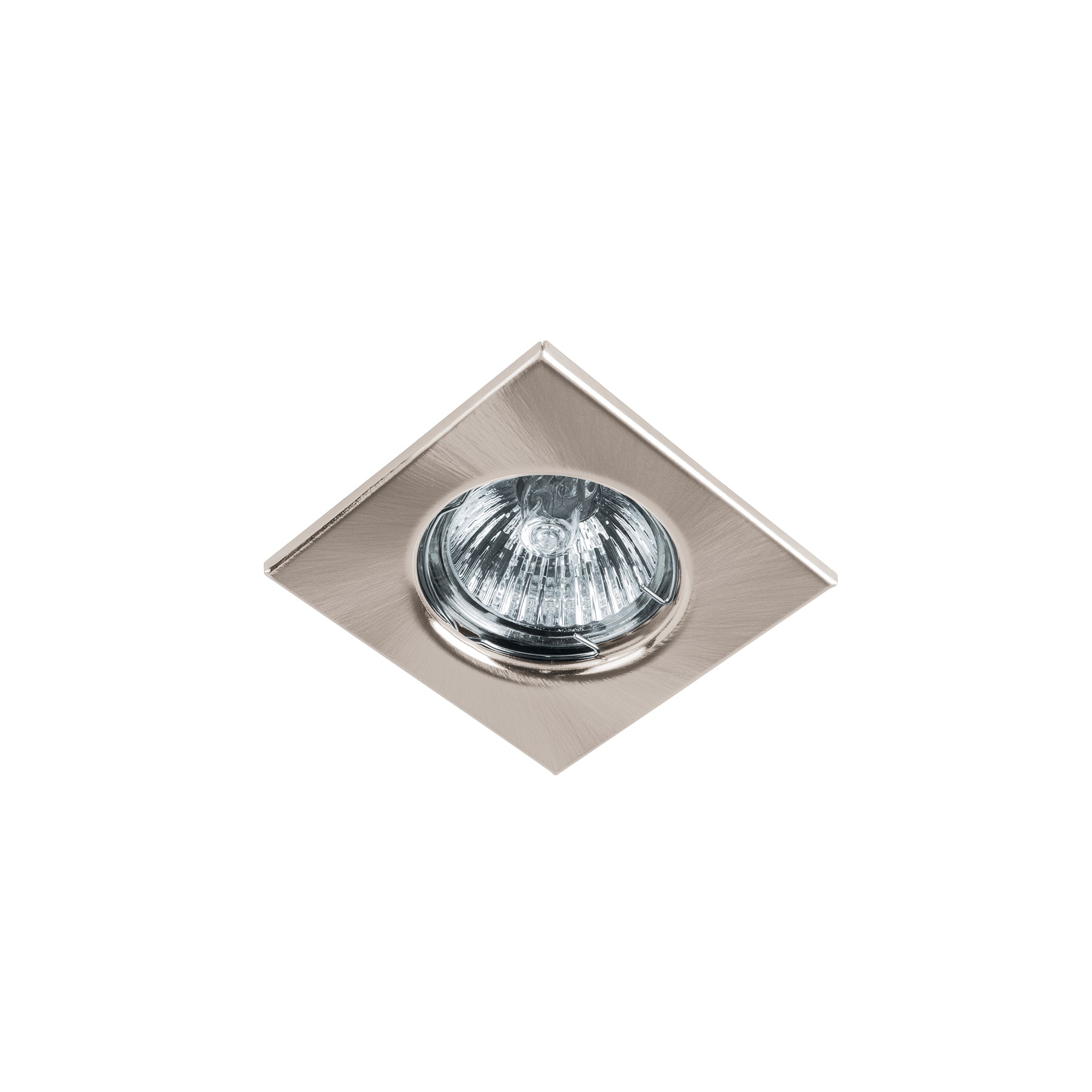Luminario cuadrado satín spot fijo, lámpara no incluida | EMP-112S | 45568