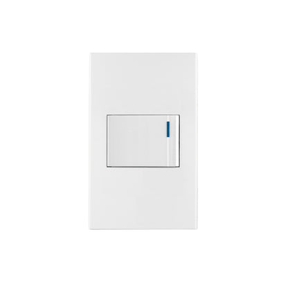 Placa armada 1 interruptor de 3vías, 1.5mód, Española,blanco | PA-APSE15-EEB | 45600