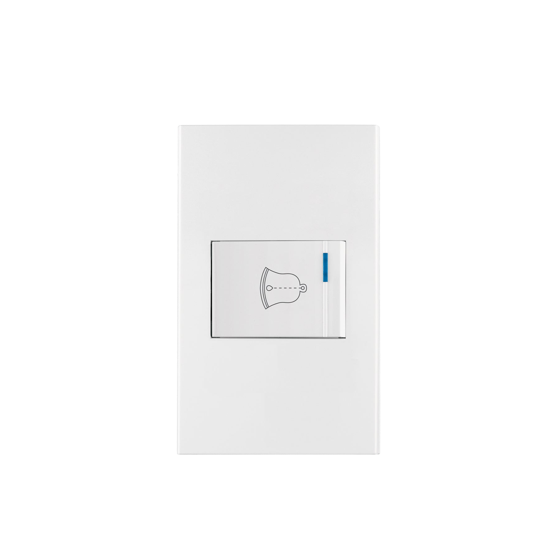 Placa armada 1 interruptor de timbre,1.5mod, Española,blanco | PA-TI-EB | 45604