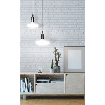 Lámpara LED tipo OVNI 18 W (equiv. 125 W), luz cálida, caja | LEDCI-120C | 45631