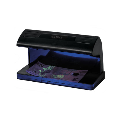 Detector de billetes falsos con doble lámpara, VOLTECK | DBF-9 | 45675