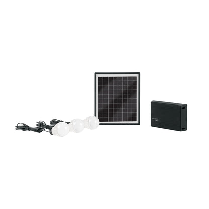 Sistema de iluminación Solar 6 W con 3 lámparas LED, VOLTECK | SIS-306L | 45870